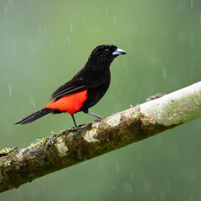 Scarlet-rumped tanager
